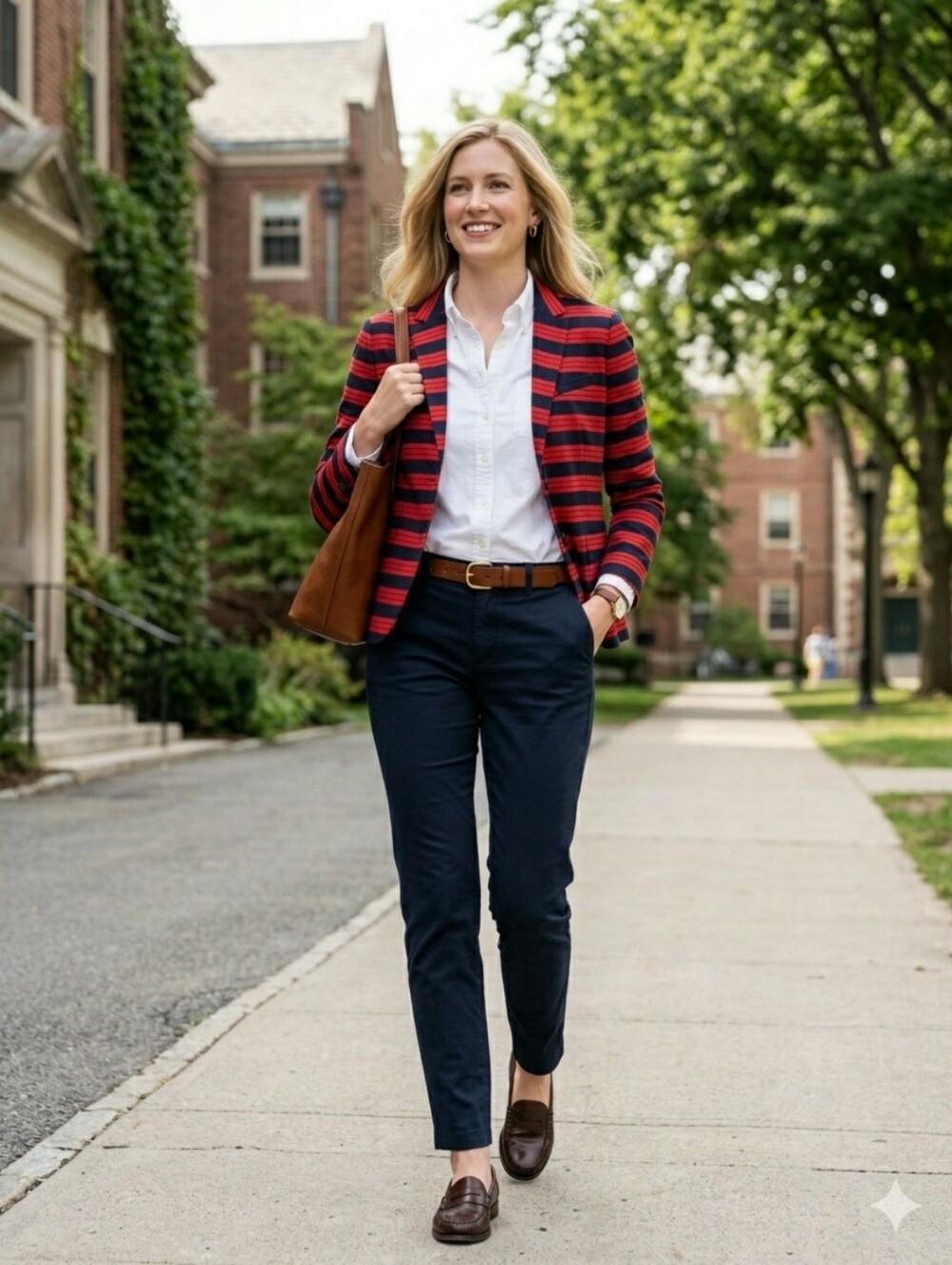 Gap The Academy Blazer Womens Size 10 Tal Notch Lapel, 2-Button Closure Prep